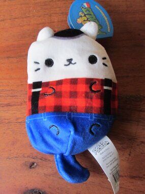 plush cats vs pickles cepia NWT #112 lumber cat (W6522)